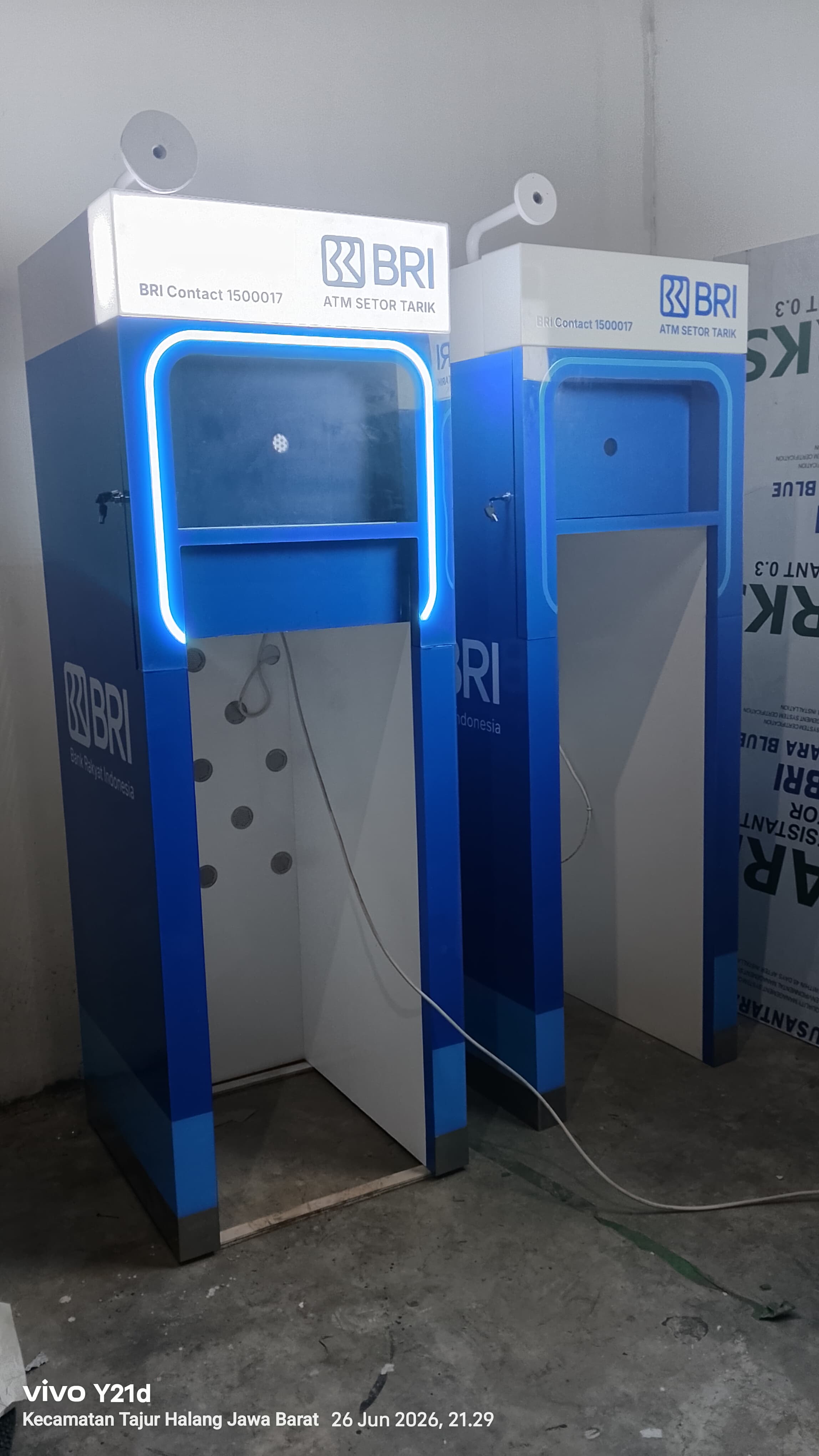 Cassing ATM Bank BRI