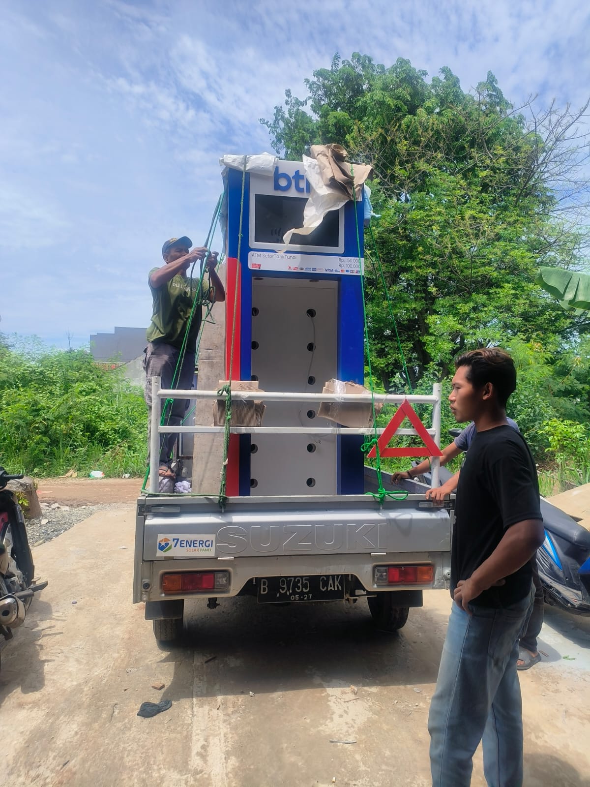 Pemasangan Cassing ATM Bank BTN