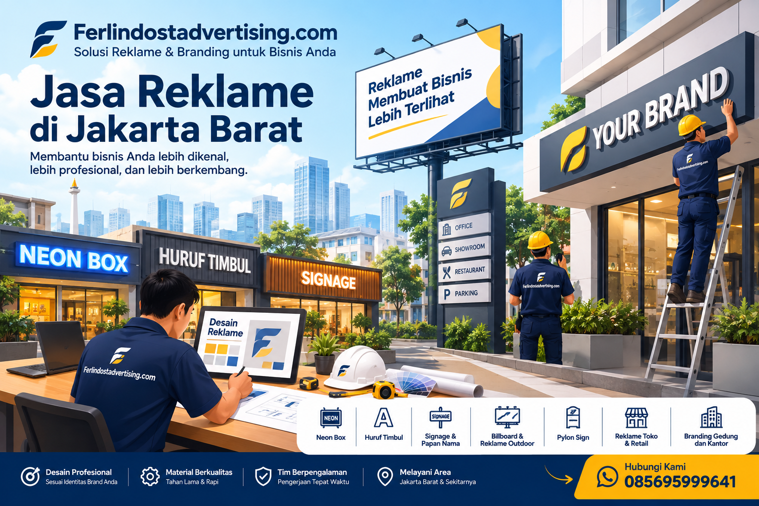 Jasa Reklame di Jakarta Barat | Ferlindostadvertising.com