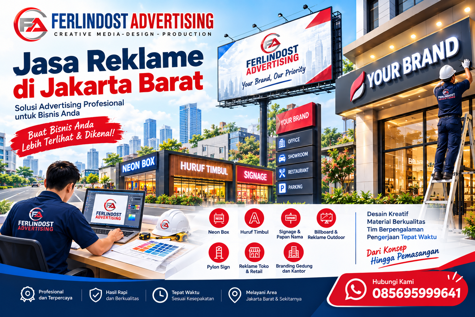 Spesialis Jasa Reklame Jakarta Profesional & Terpercaya